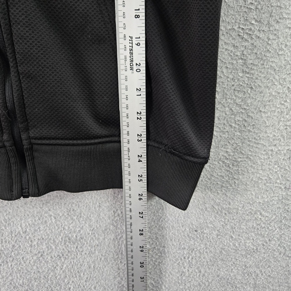 Fox Men Sweatshirt S Black Head FOXTECH Activewear Gorpcore Zipper Logo - Picture 5 of 8